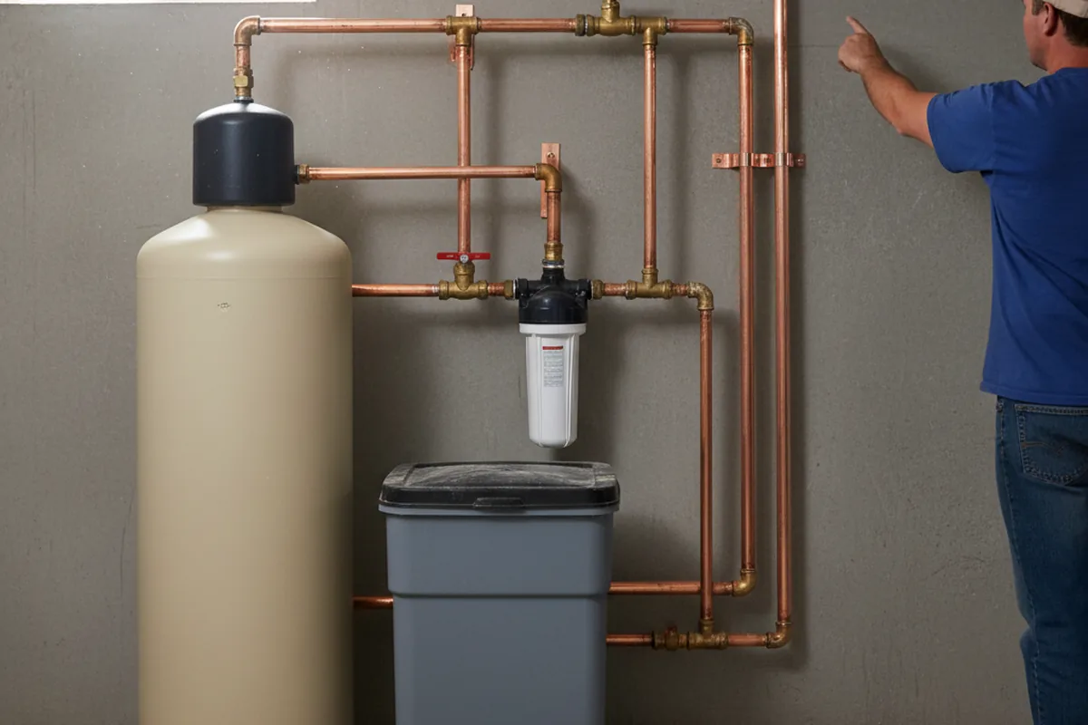 Whole-house water treatment system installed in Salkum